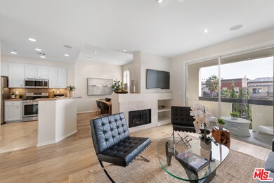 Open floor plan living area