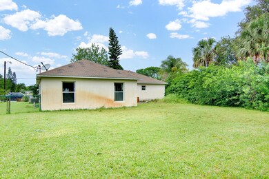 rear of house