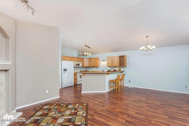 Looking toward kitchen from living area
