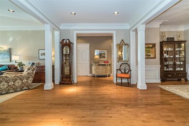 Front Foyer with Hardwood Floors