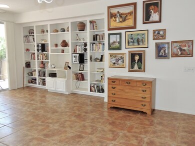 Custom built bookcase