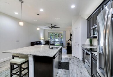 7.2 x 6 foot granite island in kitchen