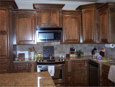 Kitchen. LOOK AT THESE CABINETS.  BEAUTIFUL!