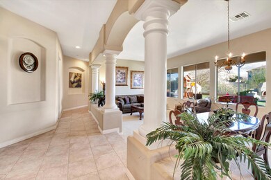 formal living and dining room