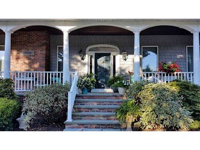 Exterior Front. 530 SQ FT WRAPAROUND PORCH,BLUE ST