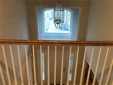 Checking out the entry from upstairs .