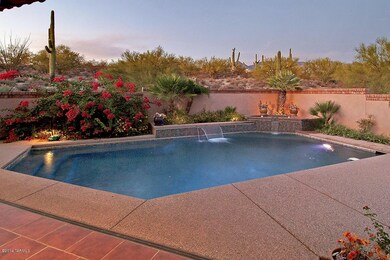 Back patio with Pool