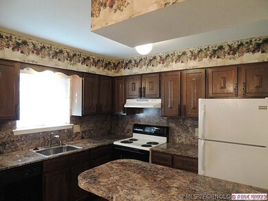 The Kitchen has new counter tops, a new refrigerat