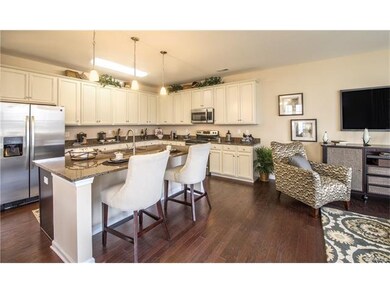 Photos from builder library, similar home.