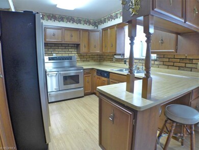 kitchen with plenty of cabinet and counter space ,
