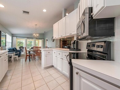 Kitchen and dining/living area looking out to the 
