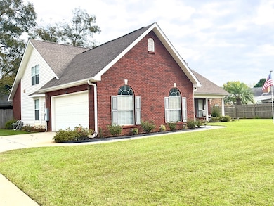 2 Car Garage with big driveway
