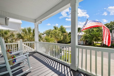 View of deck