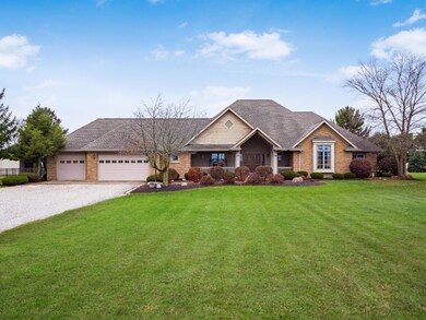 Spacious front yard