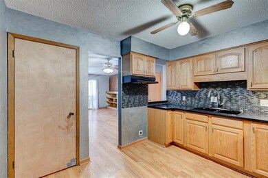 Kitchen front to back