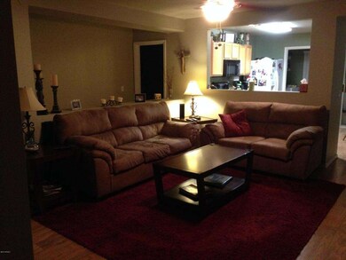 Family Room when furnished