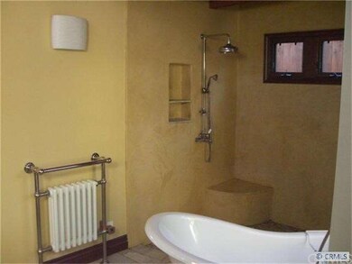 master shower with towel warmer