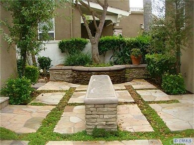 Front courtyard with Fountain.