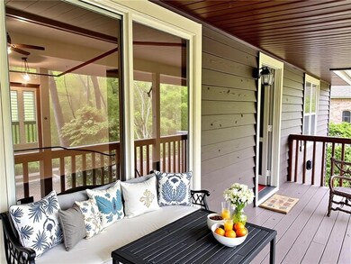 Front Porch Virtually staged