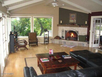 Living Room and Fireplace