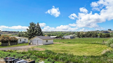 West side of property