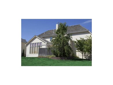 Back view, with private patio