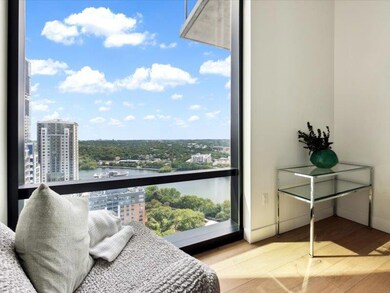 Balcony with a city view