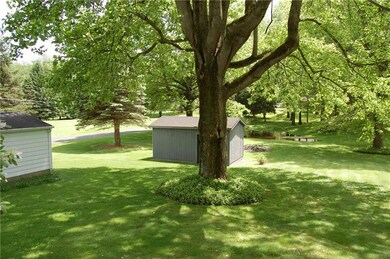Land/Lot and Shed View from the Back Porch