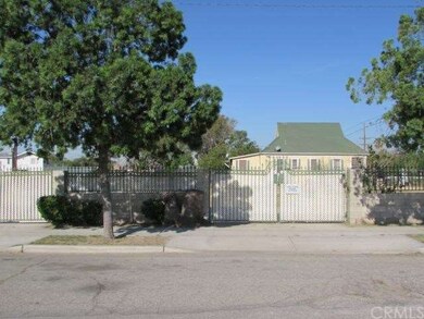 Two gates on East side of lot