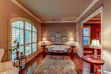 Tall 10 ft. ceilings down, 9 ft. ceilings up, plus