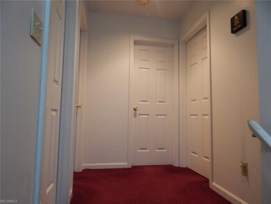 Upstairs hallway access to the bedrooms and full b