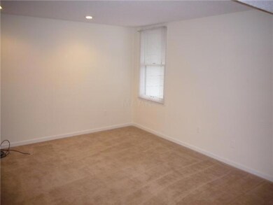 Living room is 11x16 with recessed lights and view