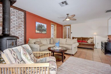 Living Room Opens to Kitchen