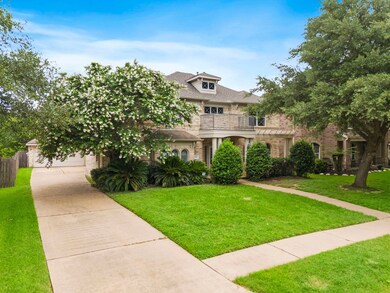 This spacious two-story home features a charming b