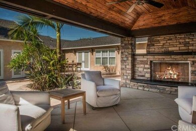 The Gazebo has custom wood ceilings, with syntheti