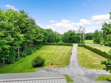 Large front yard