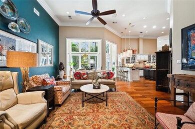 Den - High ceilings carry through