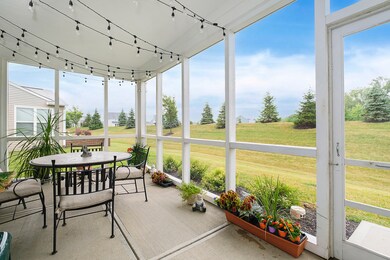 Screened in porch off kitchen. Property backs up to ridge so no houses behind you.