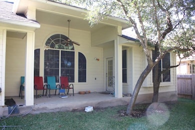 Property entrance featuring covered porch and a s