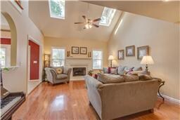 Vaulted great room