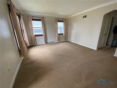 Large, clean living room. Freshly painted