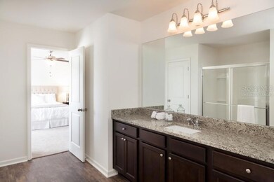Virtually Staged Master Bedroom/Bath