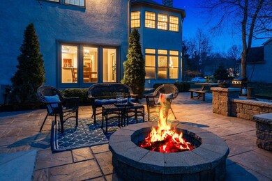 Patio at Night