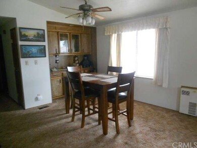 dining area with built in hutch