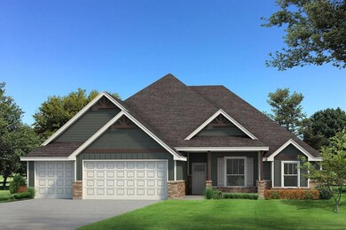 Craftsman-style house featuring a garage and a fro
