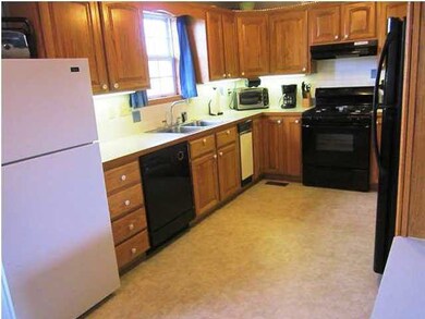 Kitchen is LARGE enough for 2 Fridges. Neutral col