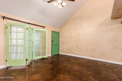 French door privacy screen