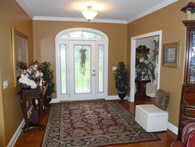 Entry way into the home.