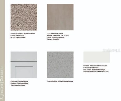 Design Selections ~ Home is under construction, selections are subject to change