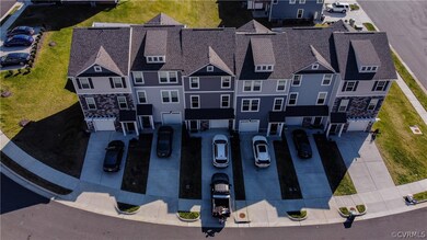 Front aerial view